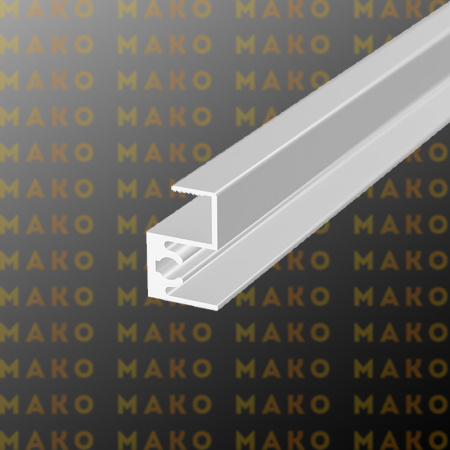 Профиль горизонтальный верхний MS215 Белый матовый (P11)